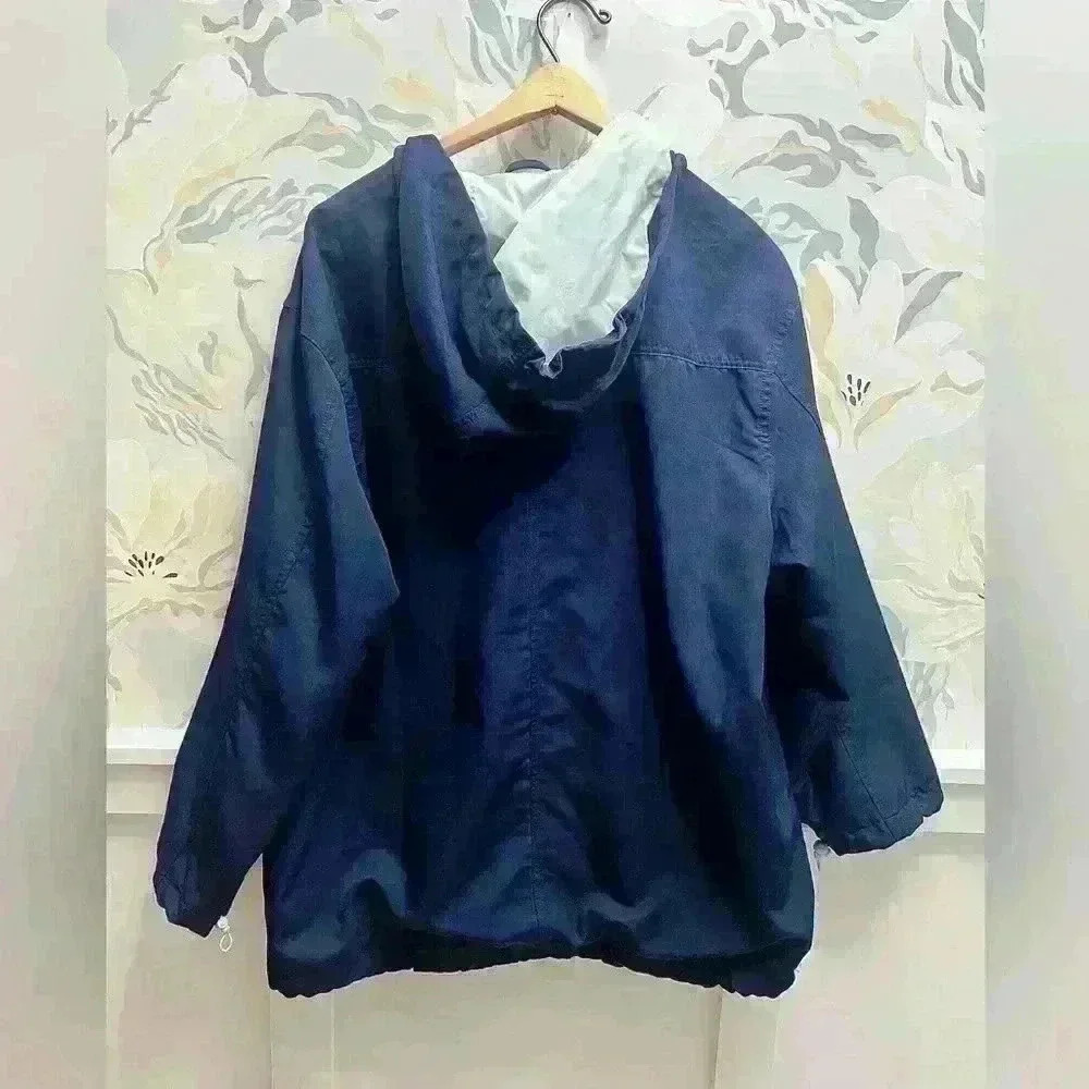 Nike Men’s Quarter-Zip Lightweight Navy Blue Jacket, Size M, Runs Large - Picture 7 of 8